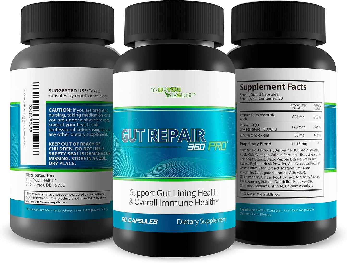 Gut Repair 360 Pro – Intestinal Health Supplement for Leaky Gut & GI Support - görsel 4