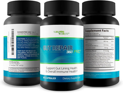 Gut Repair 360 Pro – Intestinal Health Supplement for Leaky Gut & GI Support