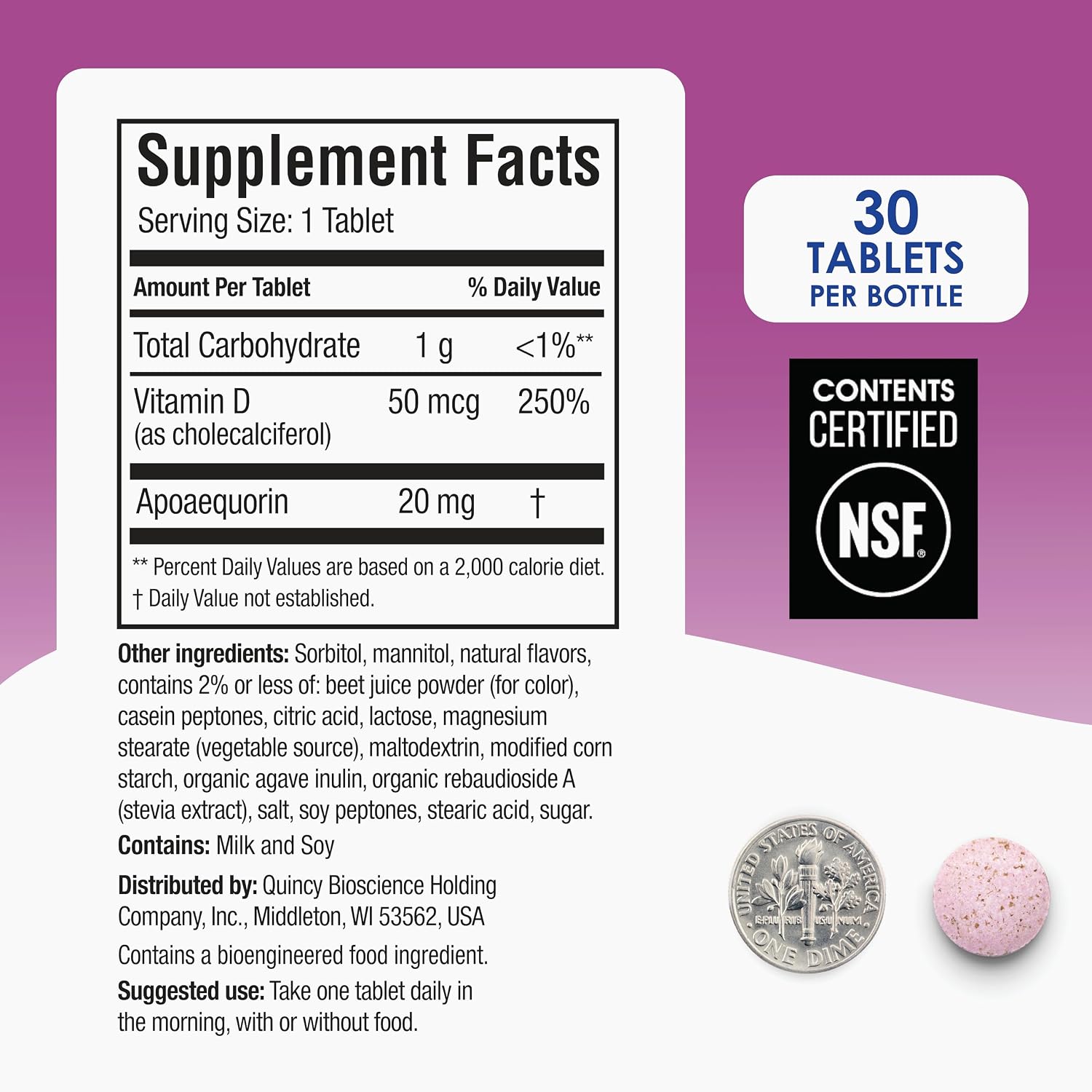 Prevagen Extra Strength Mixed Berry Chewables - 30 Tablets (1 Month Supply) - görsel 6