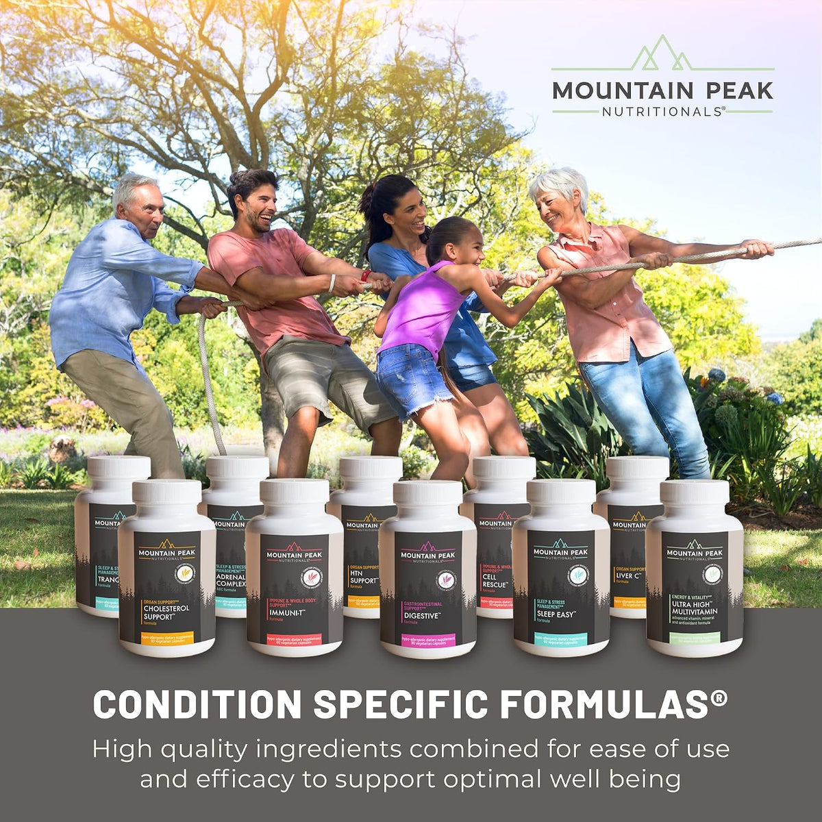 Mountain Peak Nutritionals Energy Formula - All-in-One Multi-Mineral Powder - Orange Flavour (255g, 30 Servings) - görsel 5
