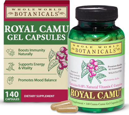 Whole World Botanicals Royal Camu – Camu Camu Powder, 140 Servings