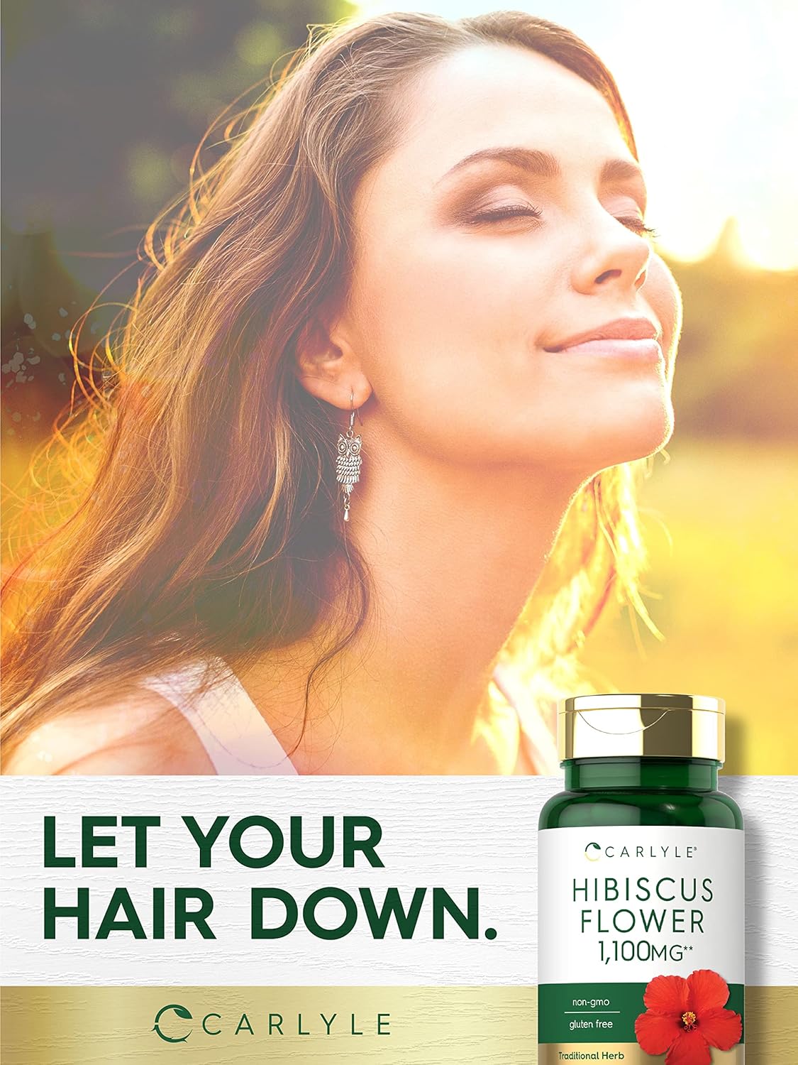 Carlyle Hibiscus Flower Extract, 120 Capsules - görsel 6