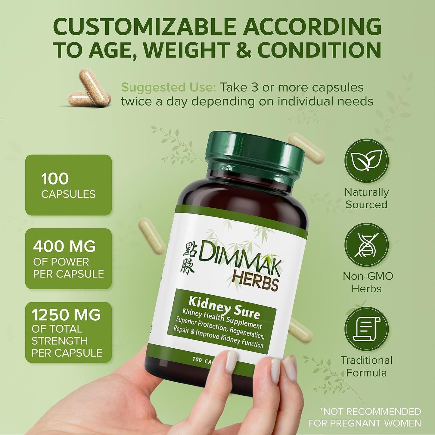 Kidney Sure – Organic Kidney Cleanse & Revitalisation Tonic - görsel 3