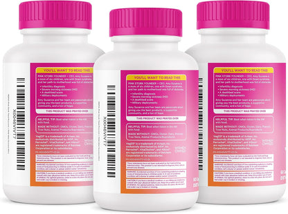 Pink Stork Total Prenatal Vitamins with DHA - Mint, 3 Month Supply