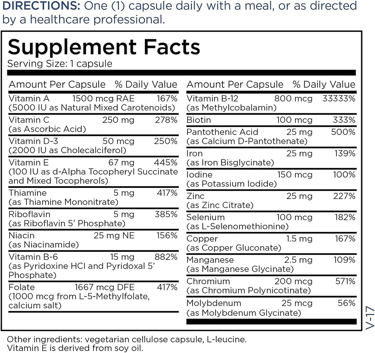 Metabolic Maintenance FemOne - Women's Multivitamin with Iron & Activated B Vitamins - görsel 6