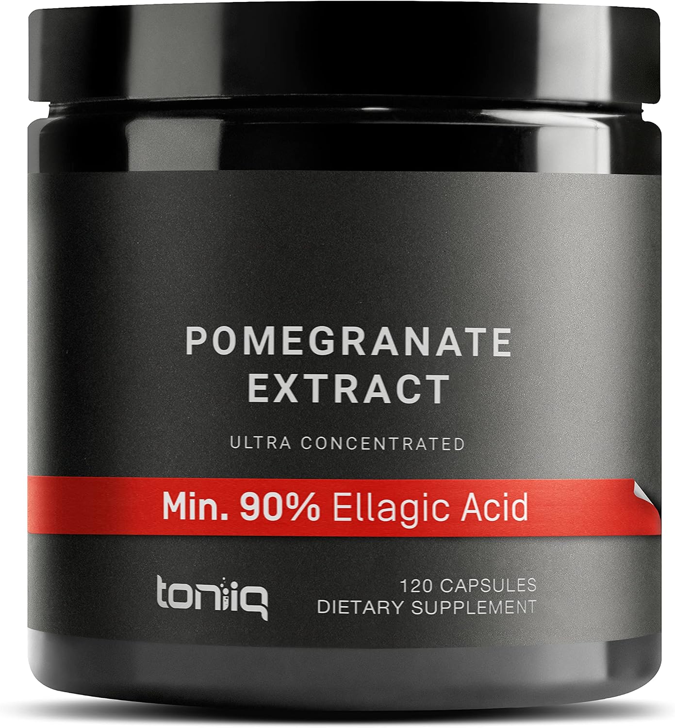 Toniiq Pomegranate Extract - Ultra High Potency 35:1 with 90% Ellagic Acid - 120 Capsules - görsel 1