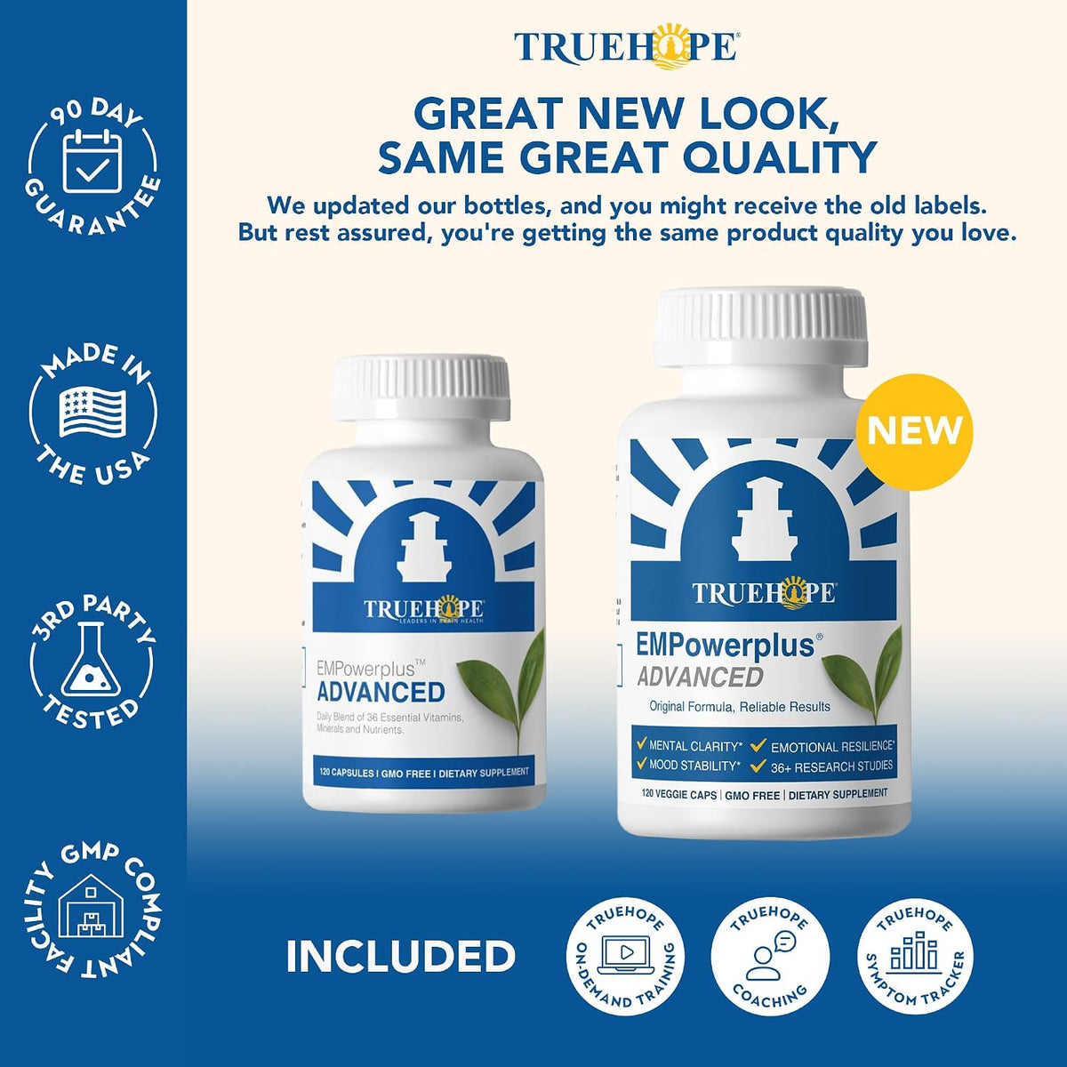Truehope EMPowerplus Advanced Multivitamin for Women & Men - Broad-Spectrum Multivitamins & Chelated Minerals, 30-Day Supply - görsel 3