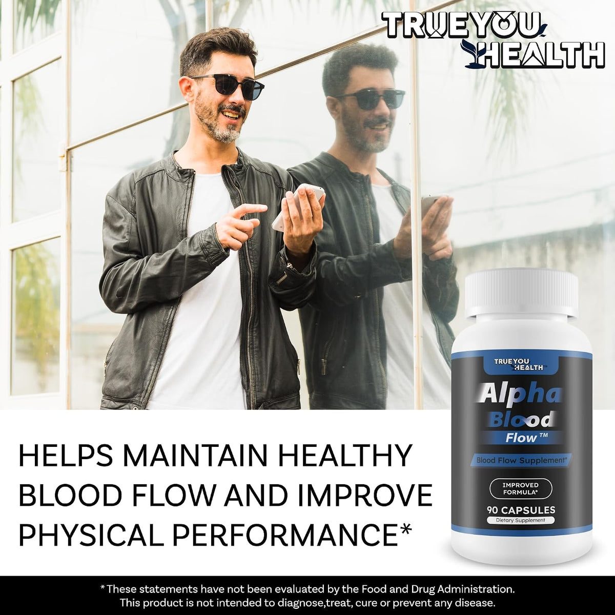 Alpha Blood Flow – Improved Formula – Circulation Support Supplement for Men and Women - görsel 6
