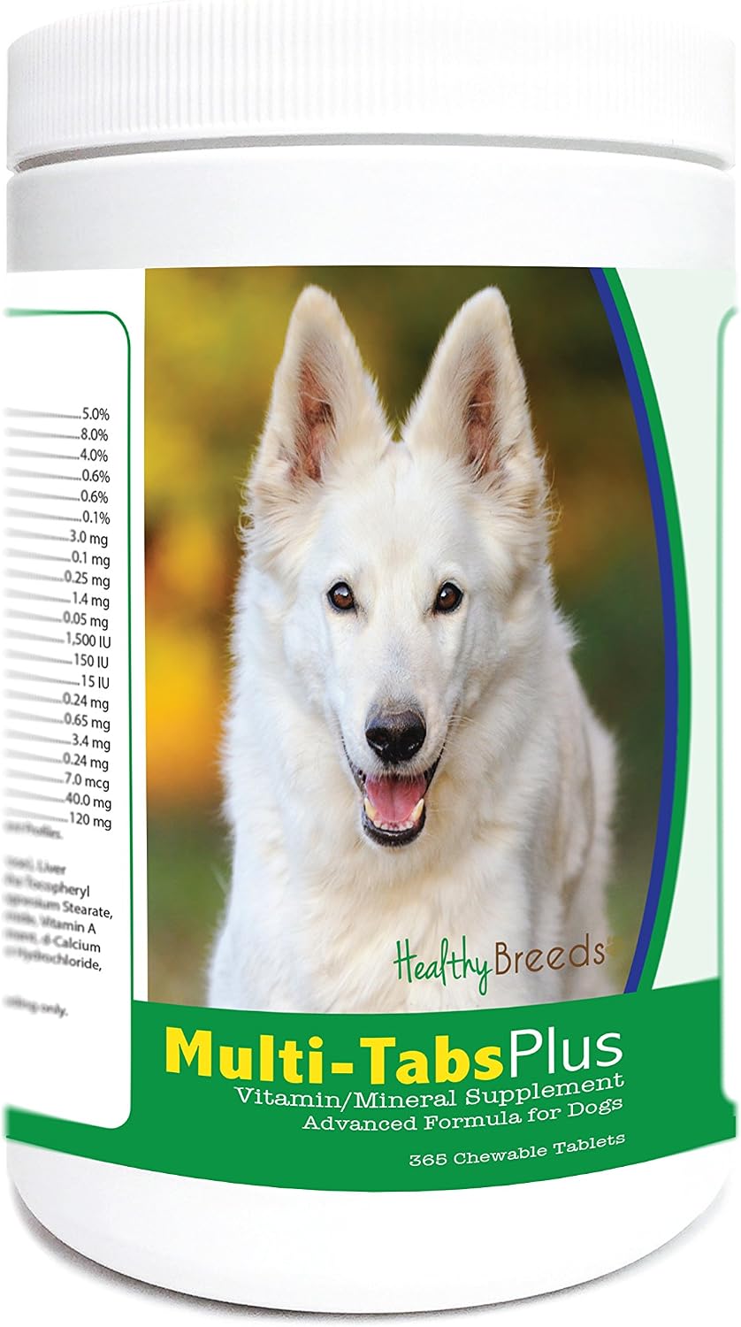 Healthy Breeds German Shepherd Multi-Tabs Plus Chewable Tablets 365 Count - görsel 1