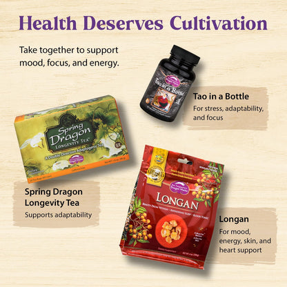 Dragon Herbs Super Adaptogen - All-Natural Adaptogenic Food Supplement, Non-GMO, 100 Capsules
