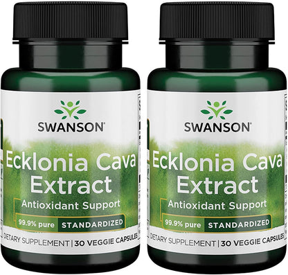 Swanson Ecklonia Cava Extract 53 Milligrams 30 Veg Capsules