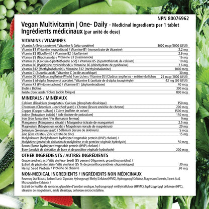 VEGANLY Vegan Multivitamin One-Daily – 90 Tablets