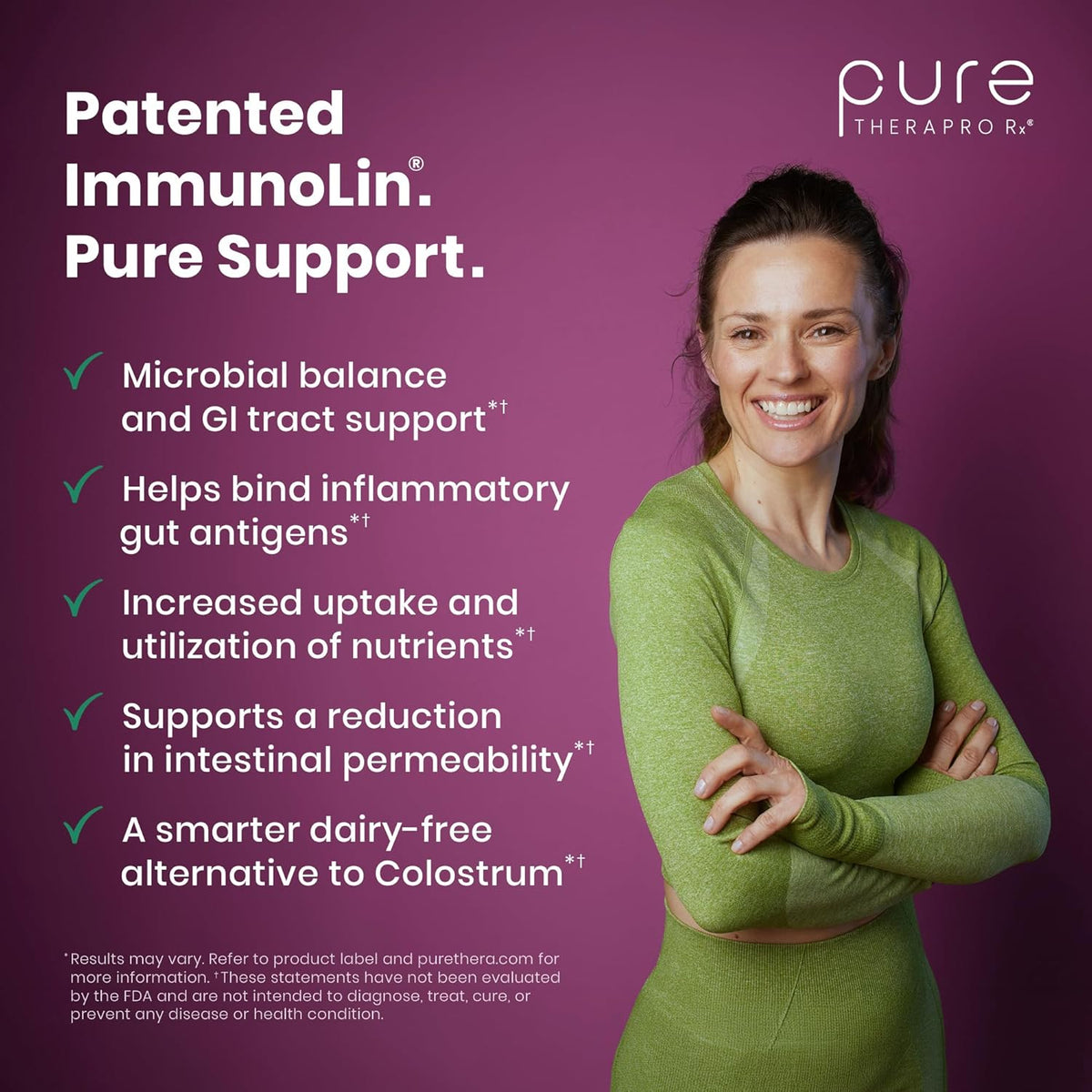 Pure Therapro Rx Elite IgG Immunoglobulin Supplement – Gut Health & Immune Support, 120 Capsules - görsel 5