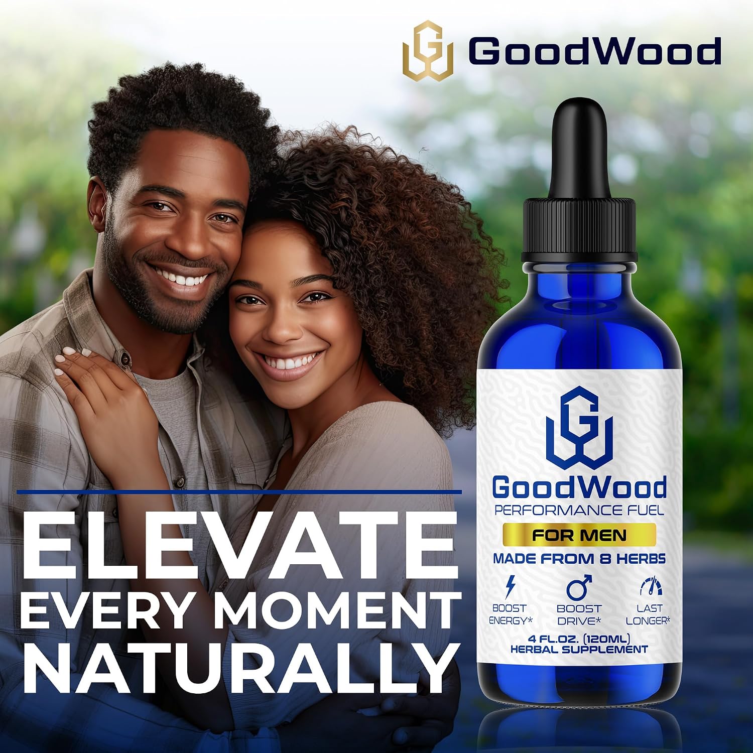 GoodWood Male Liquid Drops - Herbal Supplement for Men 30+ - görsel 6