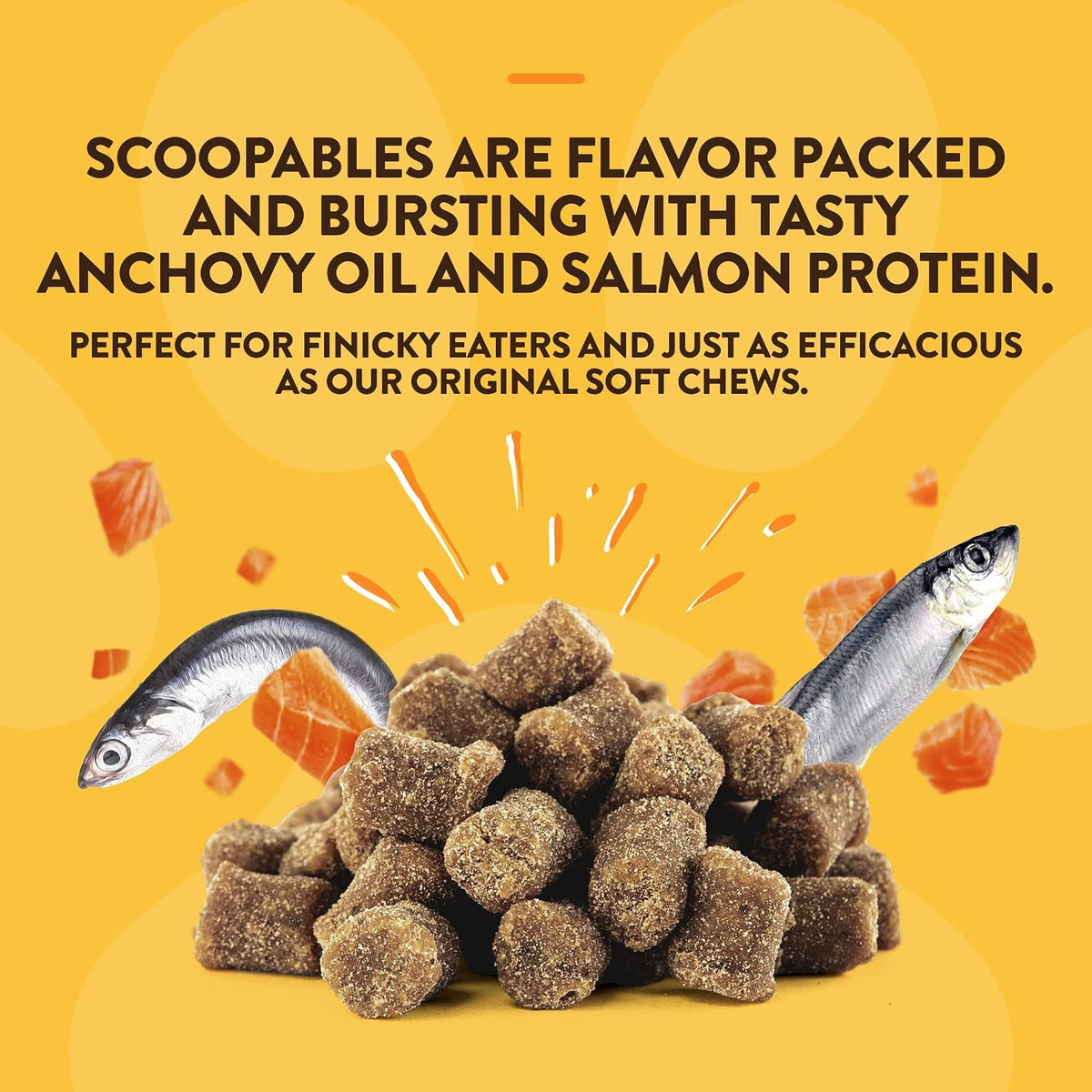 NaturVet Scoopables Omega-Gold Anchovy Oil & Salmon Supplement For Dogs and Cats - Supports Healthy Skin & Coat Plus DHA, EPA, Omega-3, & Omega-6 - Anchovy & Salmon Flavoured For Dog and Cat | 312g Bag - görsel 4