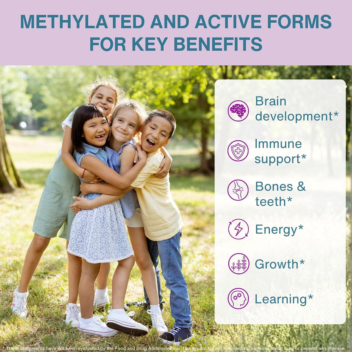 Igennus Methylated Children's Multivitamin Gummies | Sugar-Free Natural Berry | Age 4+ | 90 Gummies - görsel 8