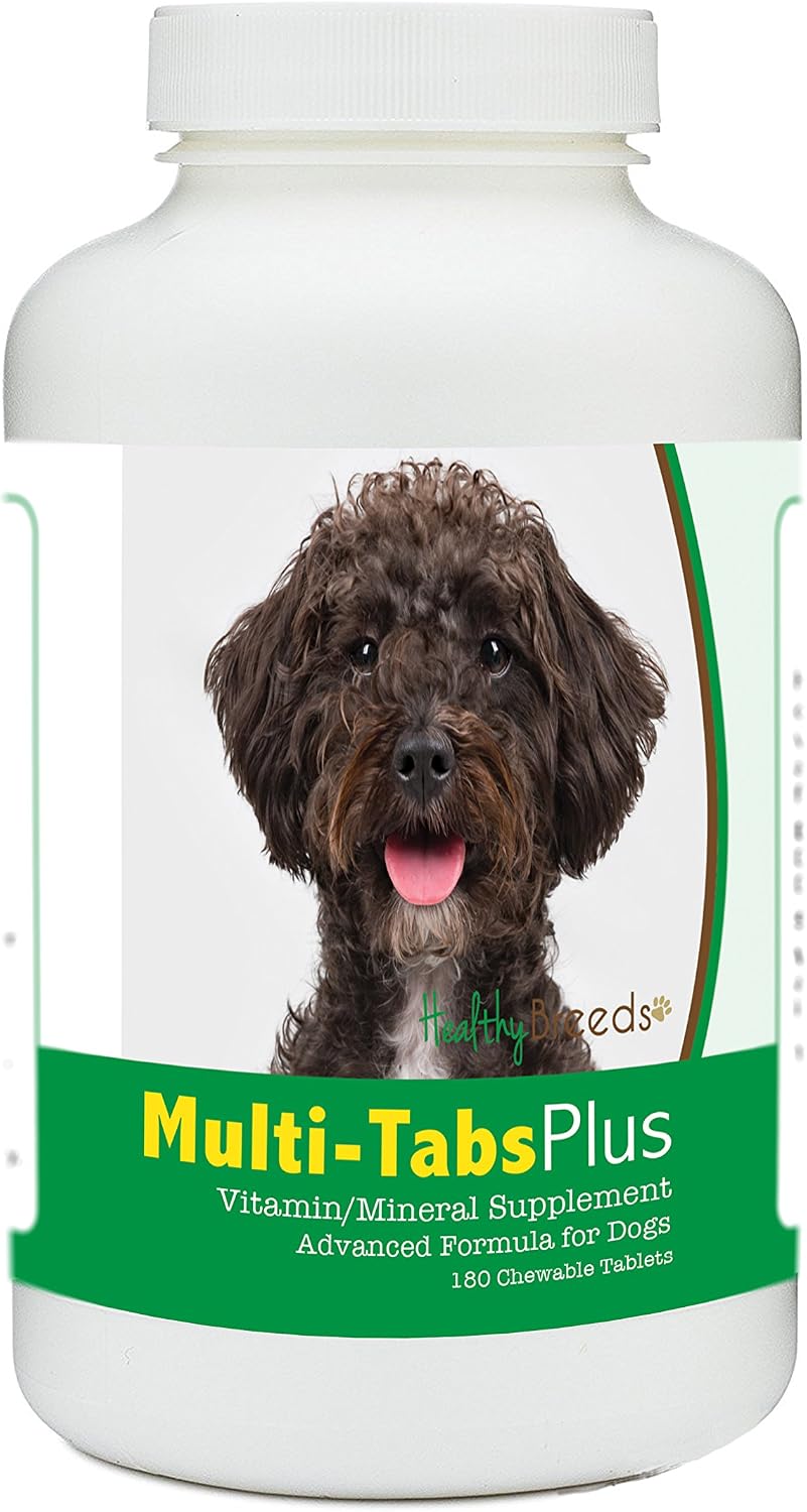 Healthy Breeds Schnoodle Multi-Tabs Plus Chewable Tablets 180 Count - görsel 1