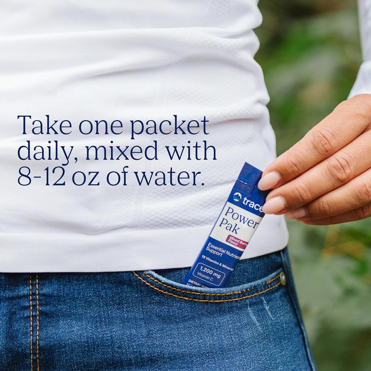 Trace Minerals Power Pak Electrolyte Powder Sachets - Mixed Berry, 30 Sachets - görsel 4