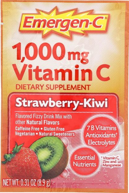 ALACER Strawberry Kiwi Emergen C Packet – 8.8 g Single Serve