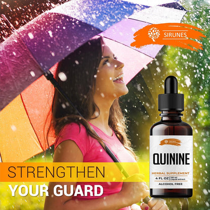 Quinine Tincture Extract – Cinchona Bark Herbal Supplement, 118 ml