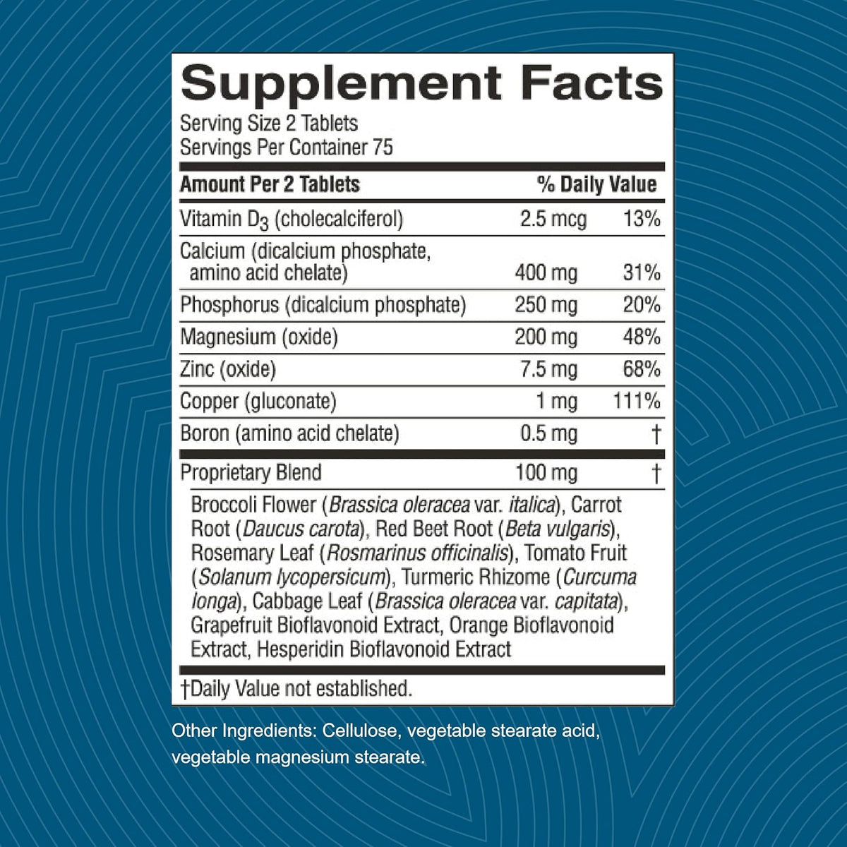 Nature's Sunshine Calcium-Magnesium SynerPro, 150 Tablets - görsel 3