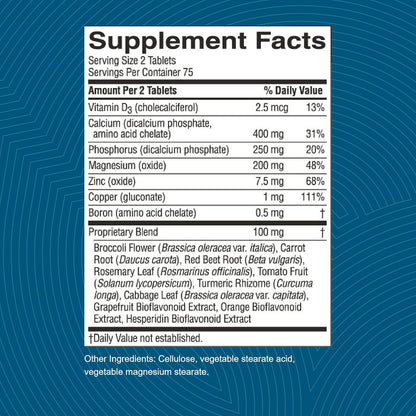 Nature's Sunshine Calcium-Magnesium SynerPro, 150 Tablets