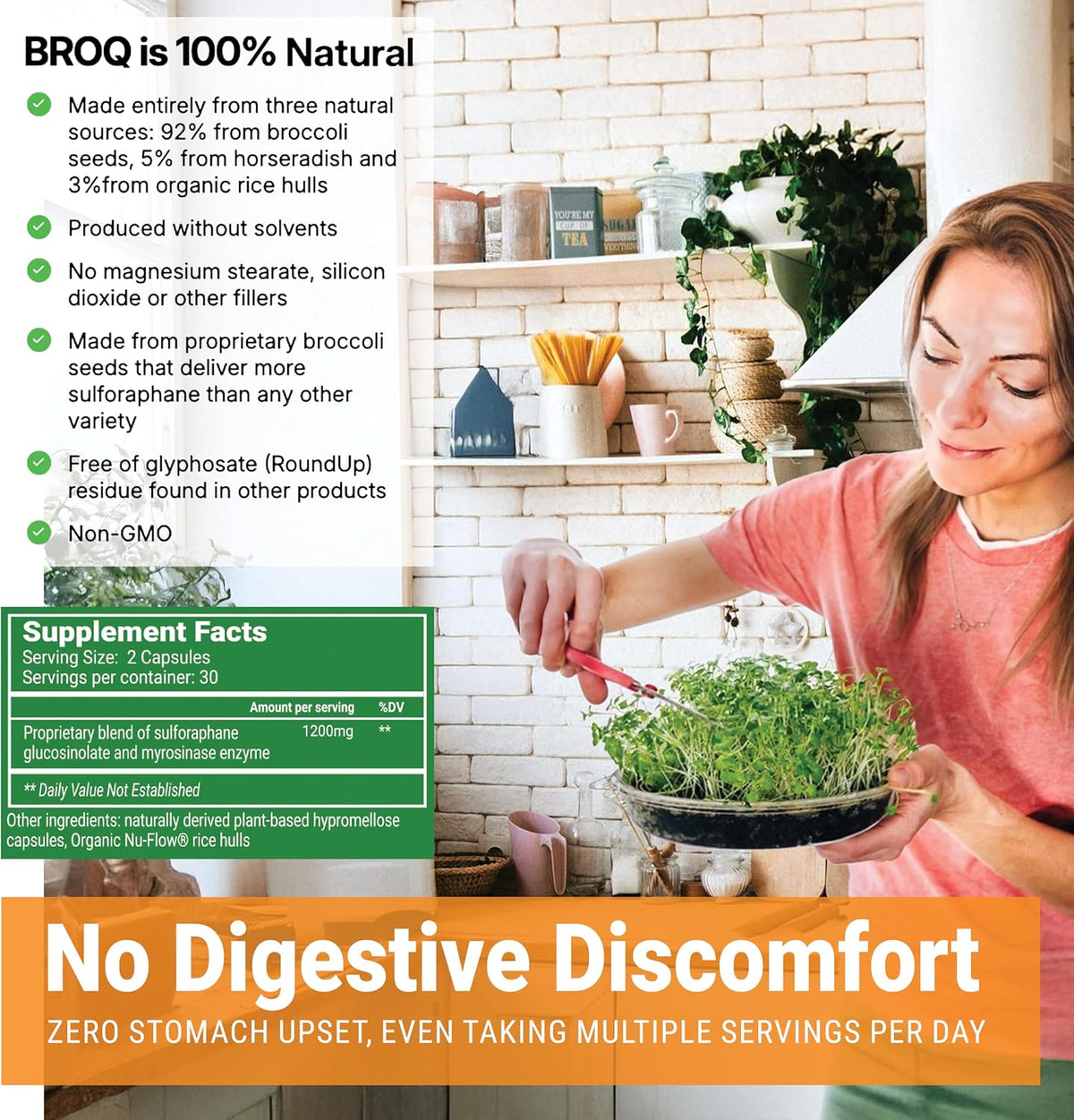 BROQ Sulforaphane – Twice the Active for Cellular Defence & Longevity - görsel 3