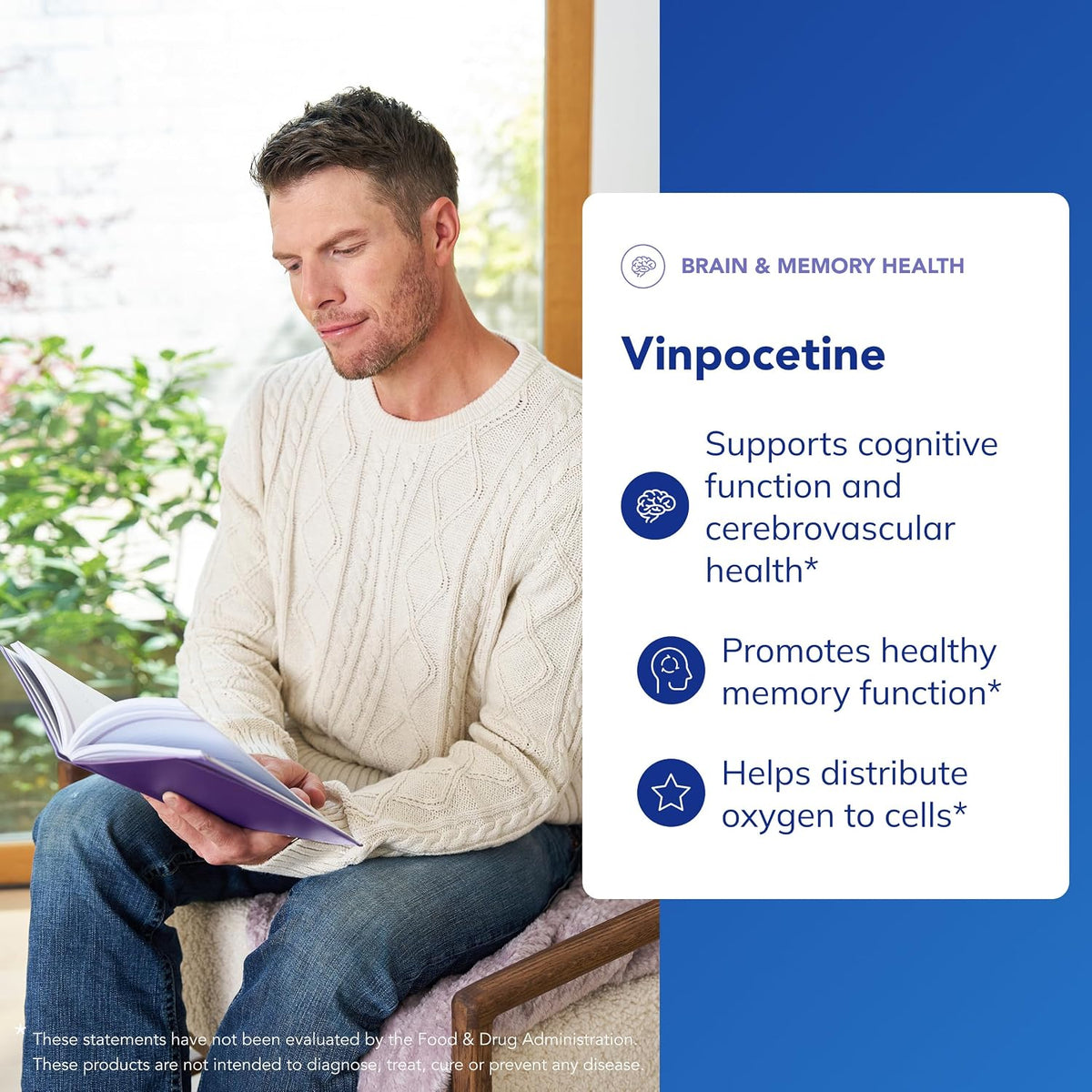Pure Encapsulations Vinpocetine 20 mg, 120 Capsules - görsel 3