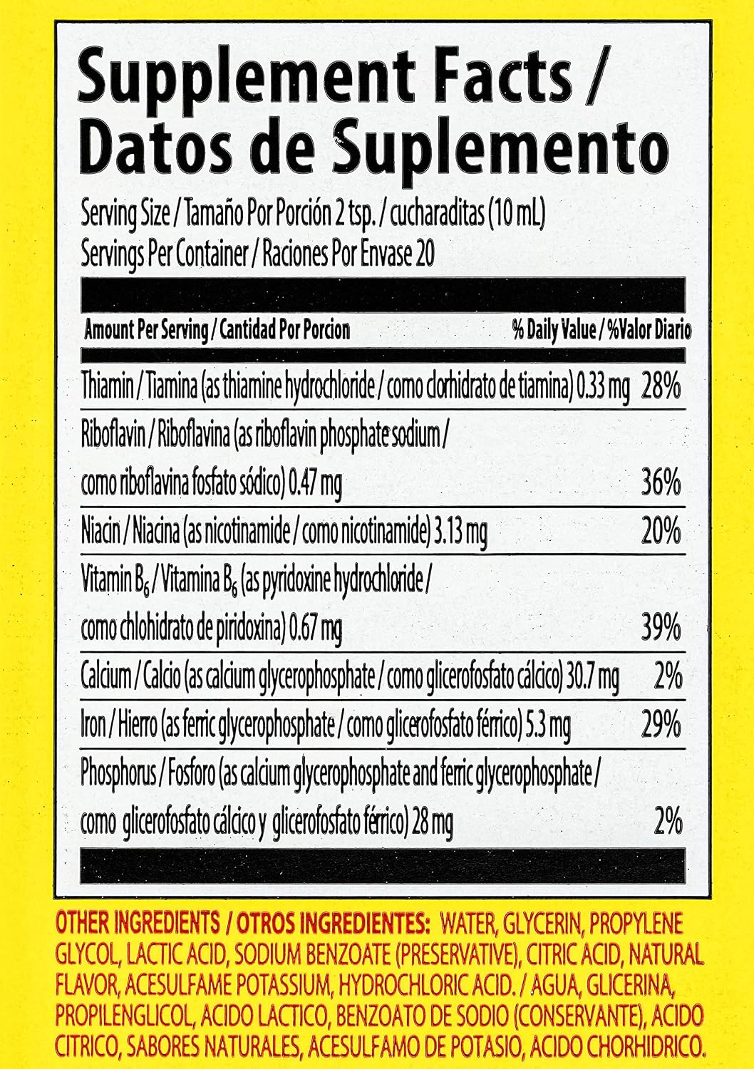 Nutrophos Liquid Vitamin and Mineral Supplement (200ml) - görsel 4