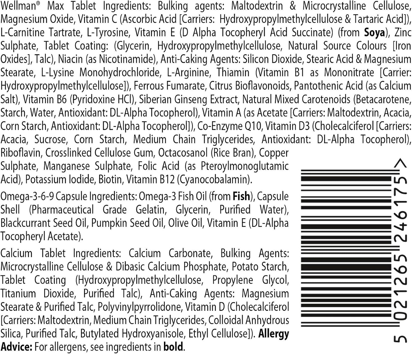Wellman Max Capsules - 84 Count - görsel 5