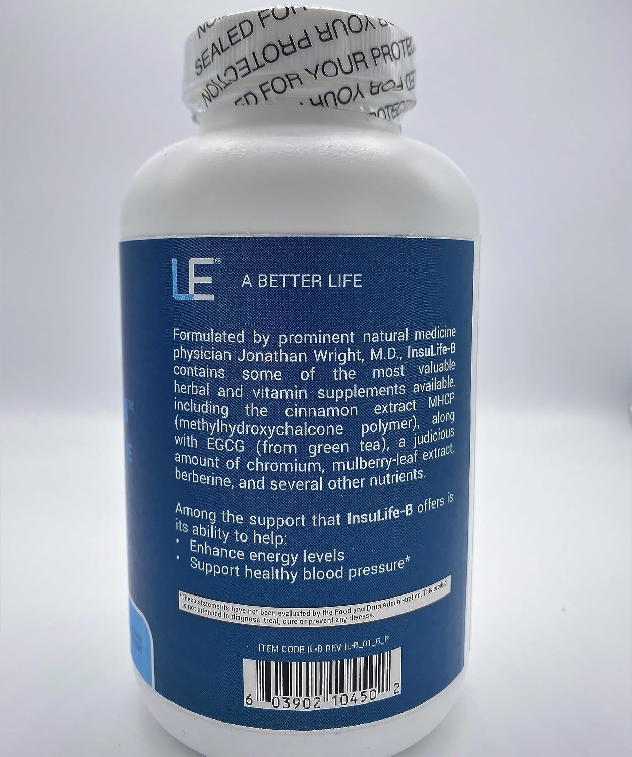 Life Enhancement Insulife-B | 90 Servings - görsel 2