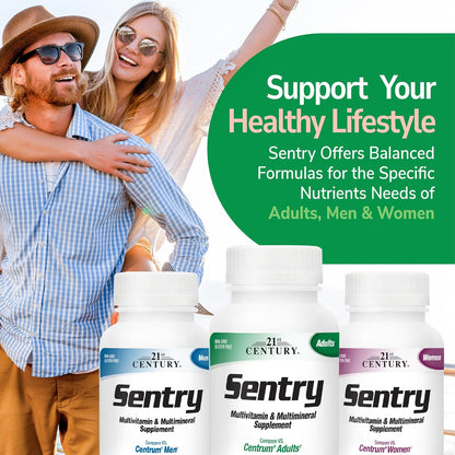 21st Century Sentry Multivitamin Tablets, 130 Count