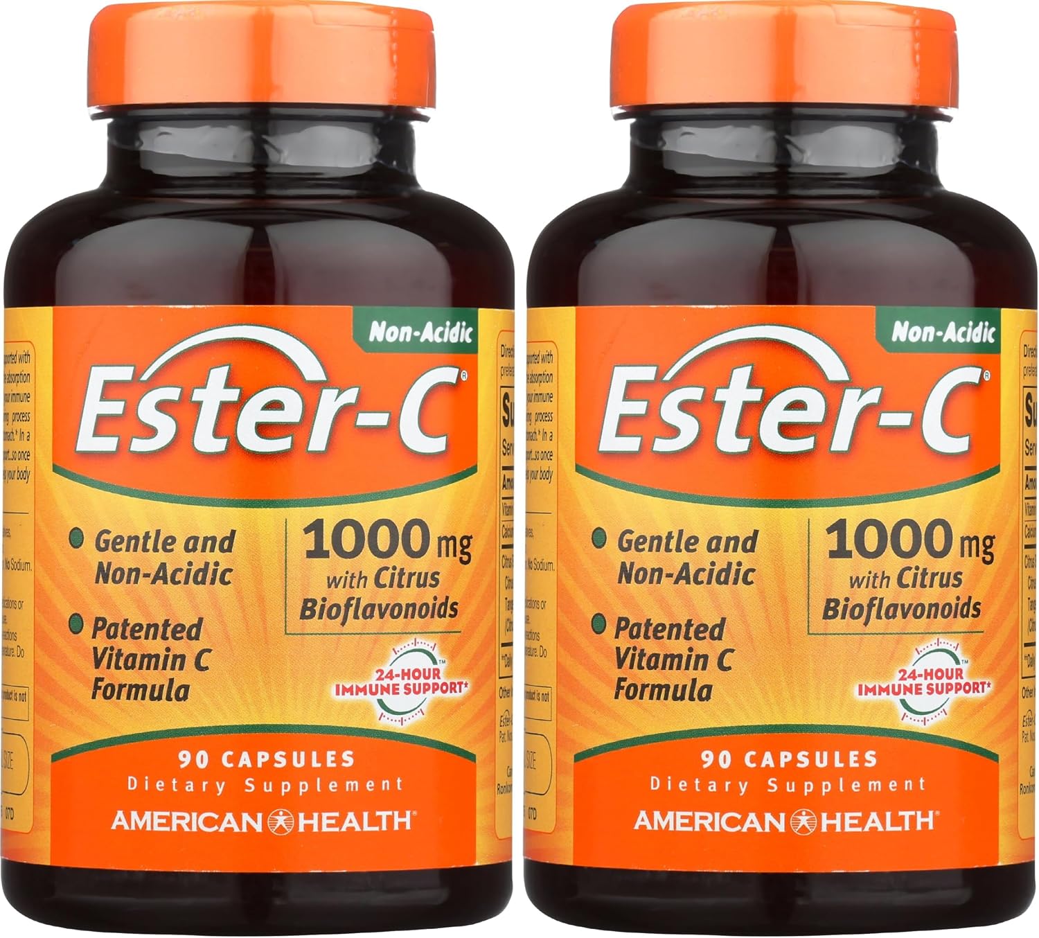 American Health Ester-Vitamin C with Citrus Bioflavonoids, 1000 mg, 90 Capsules - görsel 8