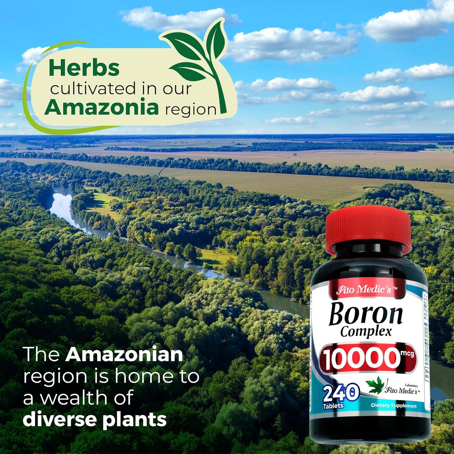 Lab Boron 10 mg Supplement – 240 Servings - görsel 4