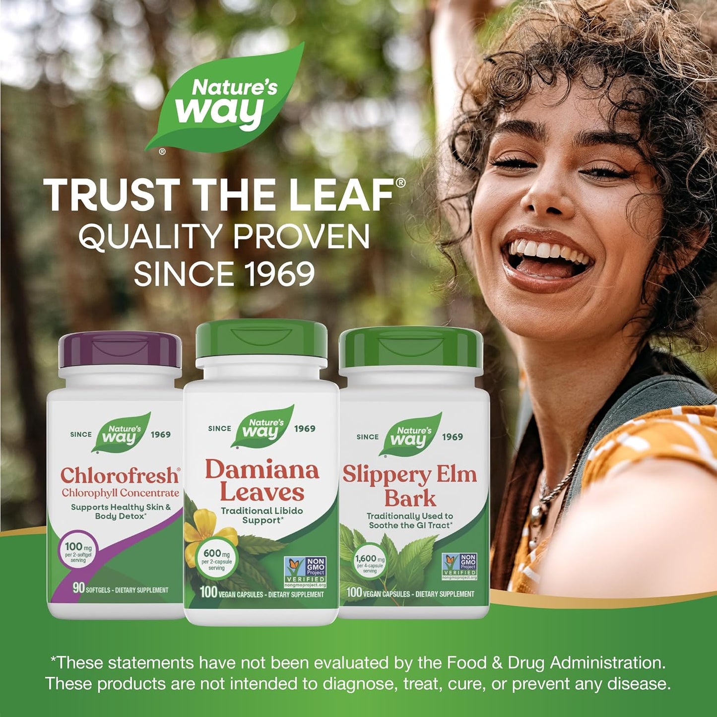 Nature's Way Damiana Leaves, 100 Capsules - görsel 7