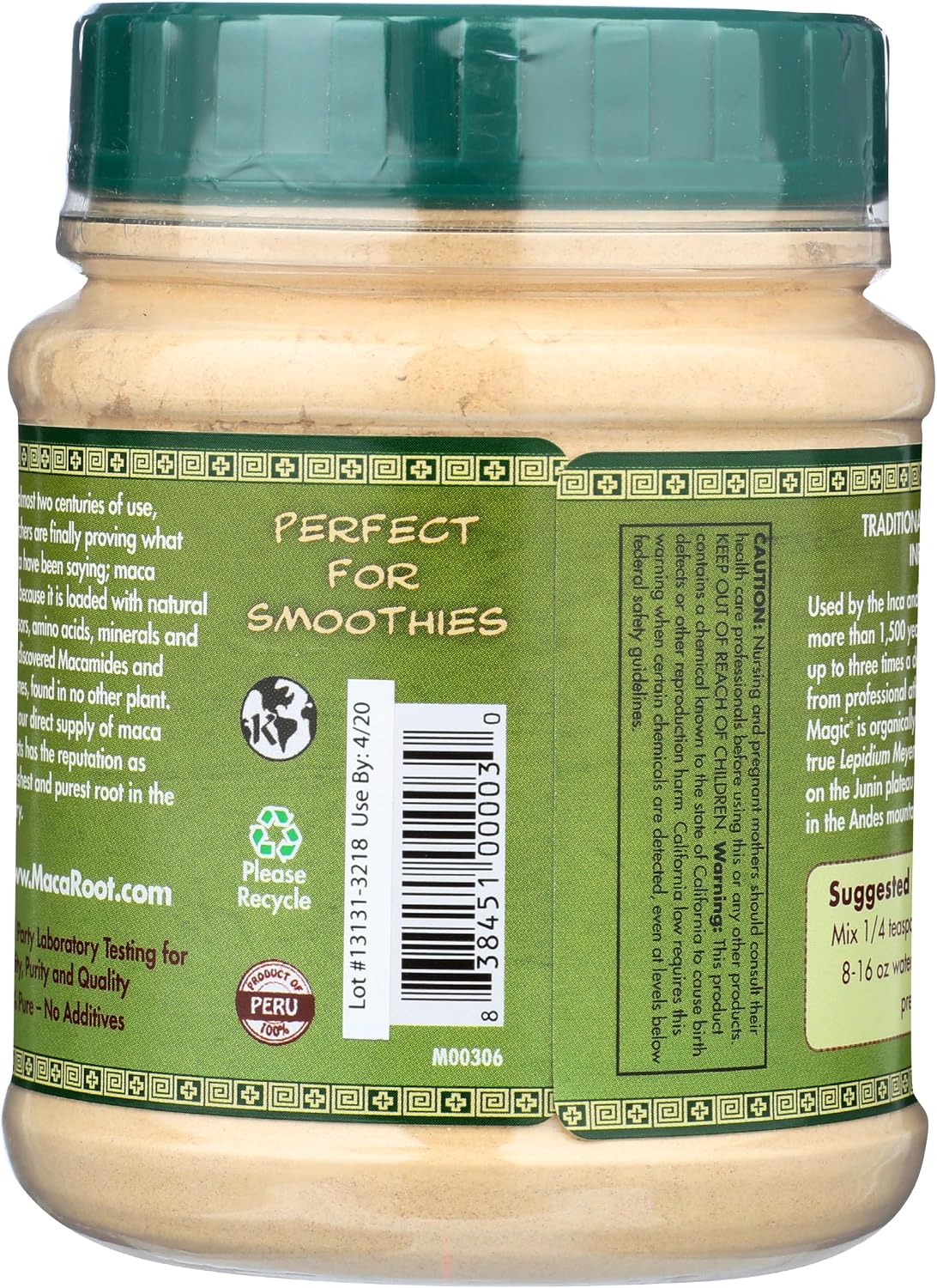 Maca Magic Organic Black Maca Powder – Raw Peruvian Superfood Blend - görsel 2