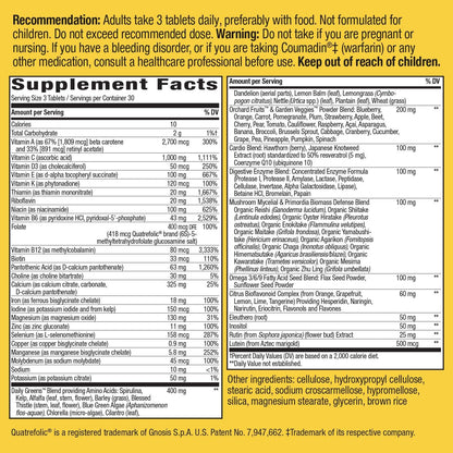 Nature's Way Alive! Max Potency Daily Multivitamin Tablets, 90 Tablets