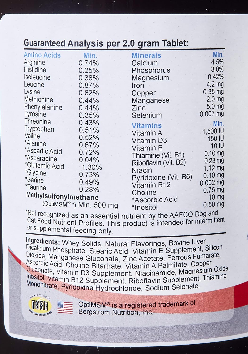 Comfort Geriatric Supplement for Dogs – 100 Chewable Tablets - görsel 3