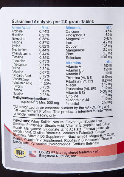 Comfort Geriatric Supplement for Dogs – 100 Chewable Tablets