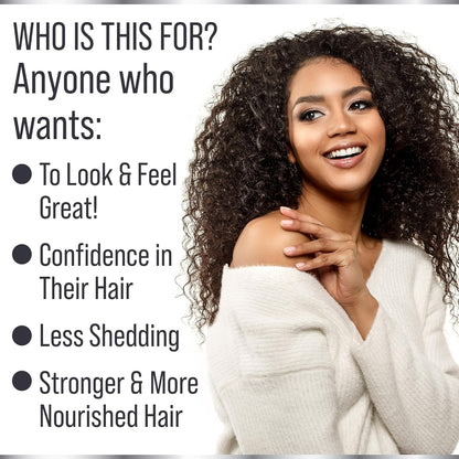 11-in-1 Vegan Hair Growth Vitamins with 5000mcg Biotin – Advanced Formula for Thicker, Healthier Hair