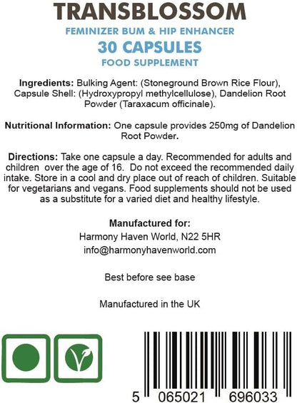 Feminising Bum and Hip Enhancer Pills for Trans Women