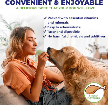 PREGNAPAWS Dog Prenatal Vitamins – 90 Soft Chews