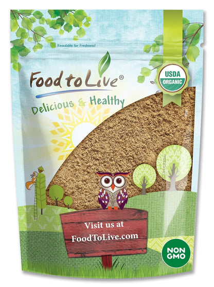 Food to Live Organic Freeze-Dried Camu Camu Powder, 227g – Non-GMO, Kosher, Raw, Vegan Superfood, Bulk, Non-Irradiated, Pure
