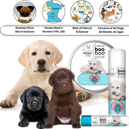 The Blissful Dog 8 oz tin Labrador Retriever Booboo Butter