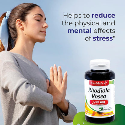 Rhodiola Rosea Supplement - Ultra-High Absorption - 180 Capsules