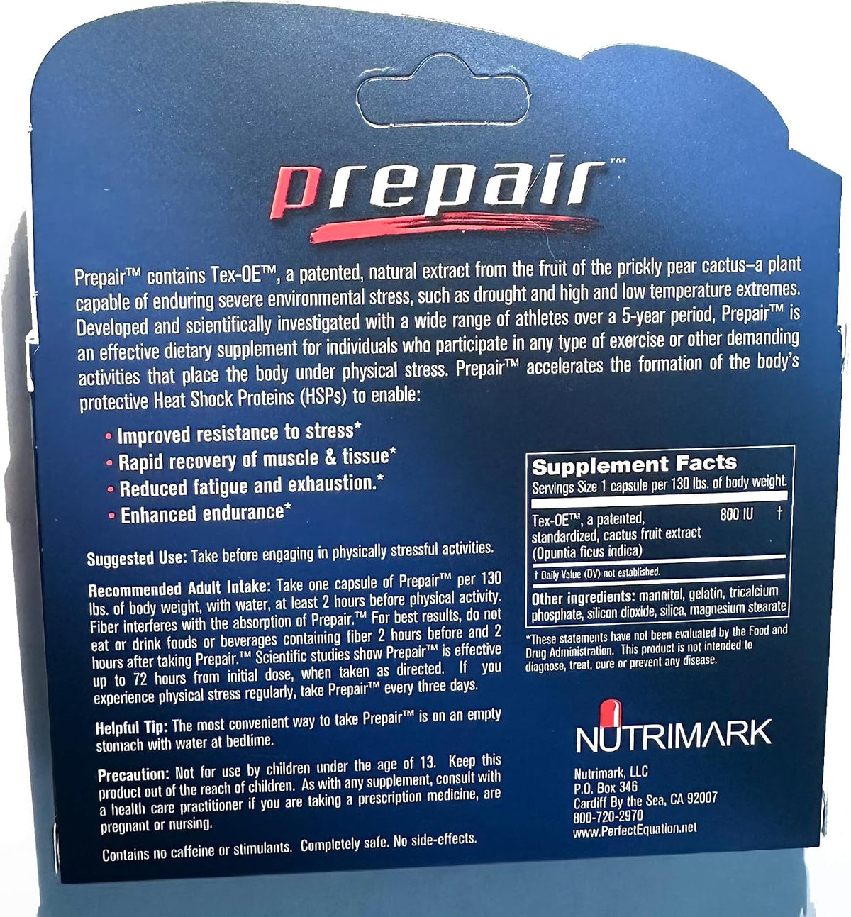 Prepair Fatigue, Exhaustion, Jet Lag Formula - görsel 3