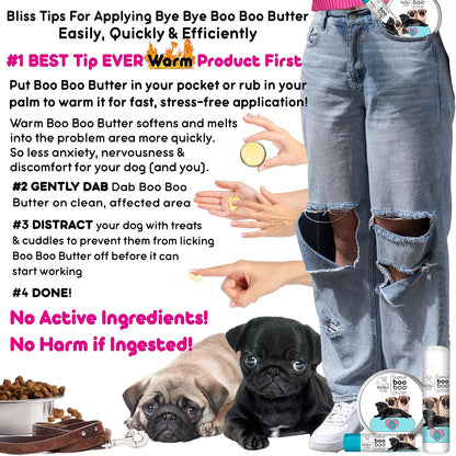 The Blissful Dog 14 g Tube Pug Booboo Butter
