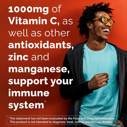 Emergen-C Zero Sugar Vitamin C Powder - Raspberry Lemonade (36 Sachets)