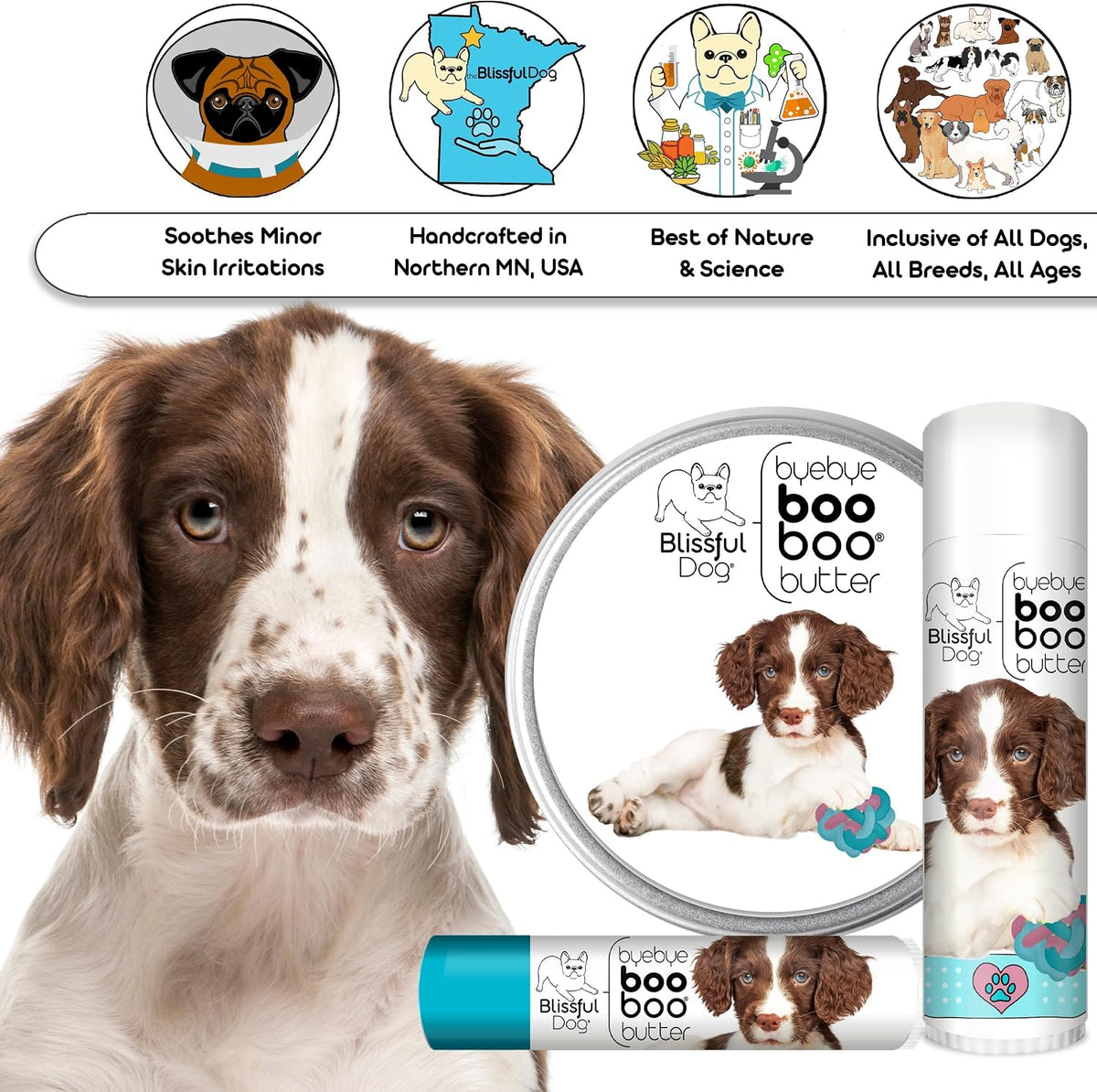 The Blissful Dog Springer Boo Butter, 16 oz - görsel 5