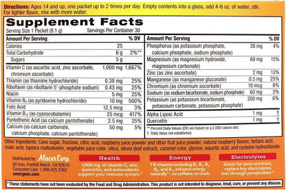 Emergen-C Raspberry 30 Packets